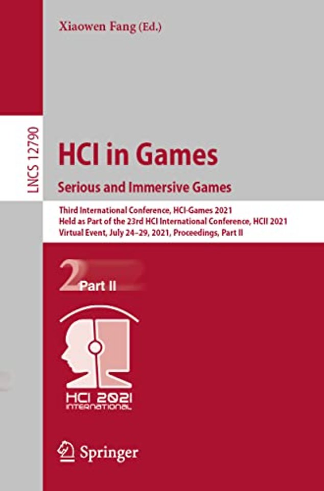 HCI in Games: Serious and Immersive Games