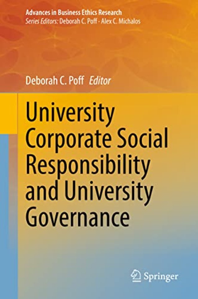 University Corporate Social Responsibility and University Governance