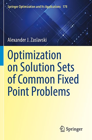 Optimization on Solution Sets of Common Fixed Point Problems