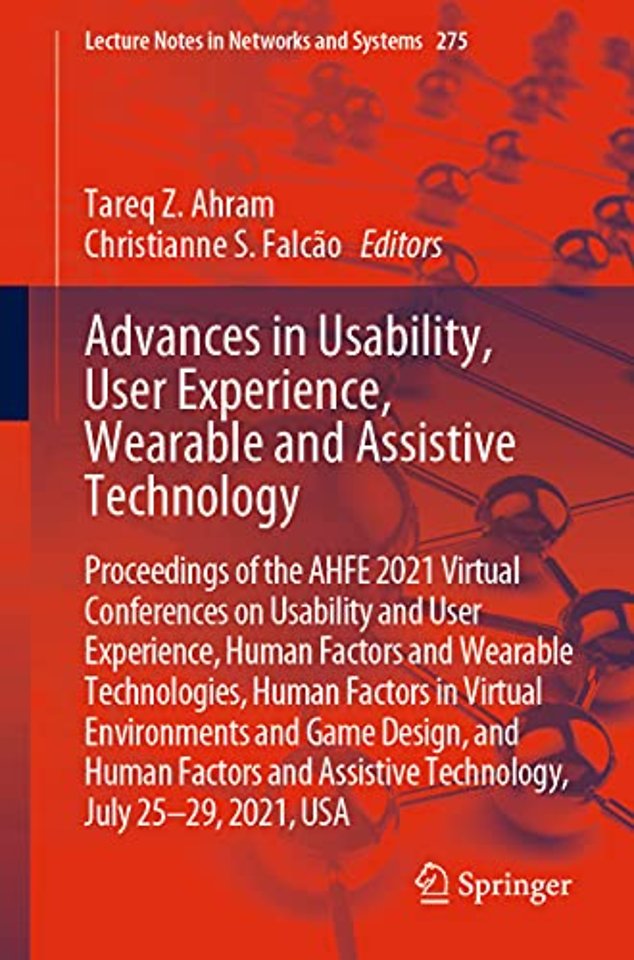 Advances in Usability, User Experience, Wearable and Assistive Technology