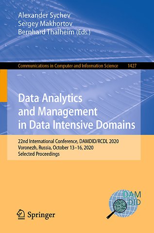 Data Analytics and Management in Data Intensive Domains