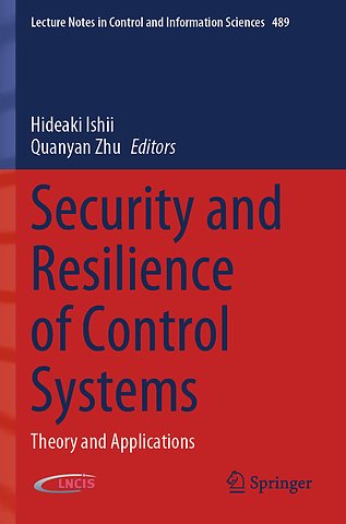 Security and Resilience of Control Systems
