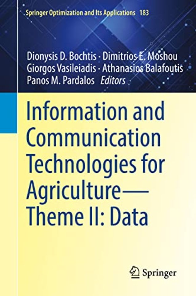 Information and Communication Technologies for Agriculture—Theme II: Data