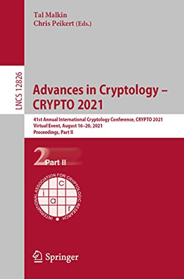 Advances in Cryptology – CRYPTO 2021