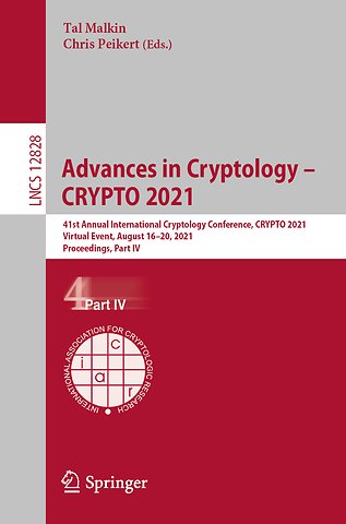Advances in Cryptology – CRYPTO 2021