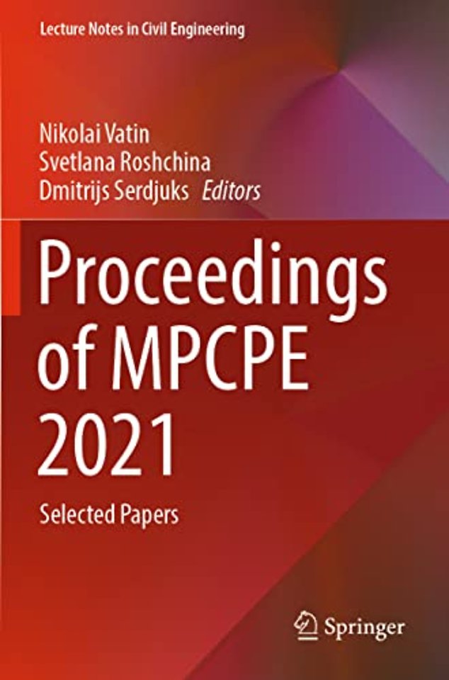 Proceedings of MPCPE 2021