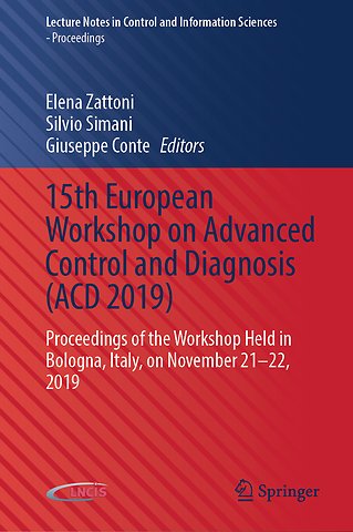 15th European Workshop on Advanced Control and Diagnosis (ACD 2019)
