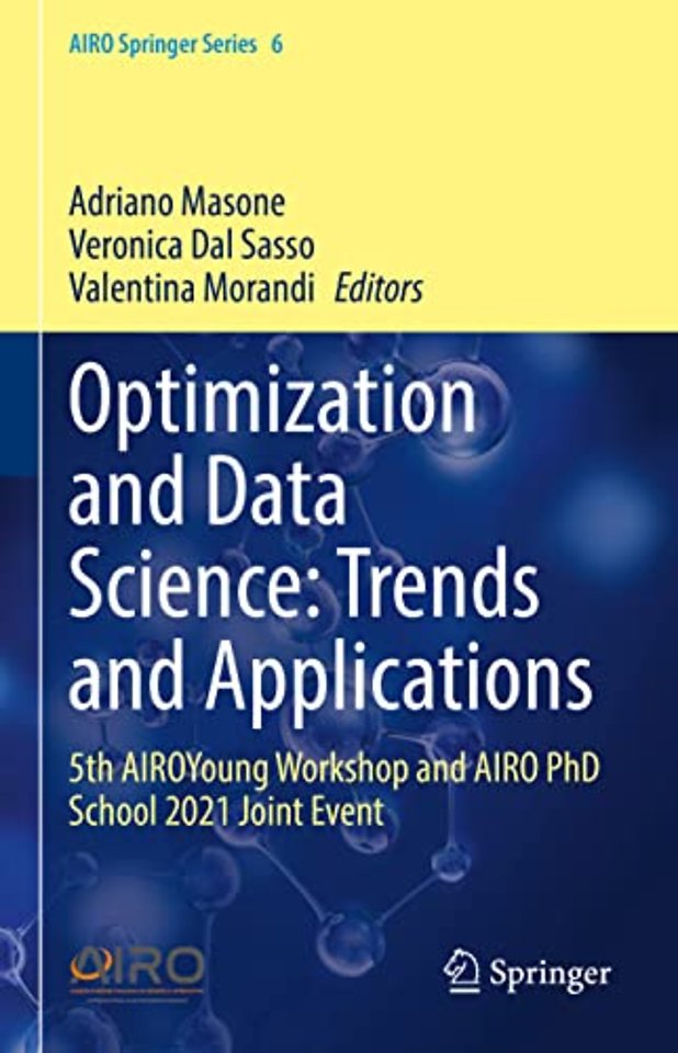 Optimization and Data Science: Trends and Applications