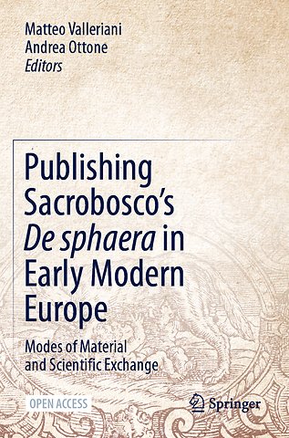Publishing Sacrobosco’s De sphaera in Early Modern Europe