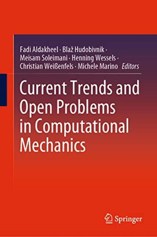 Current Trends and Open Problems in Computational Mechanics