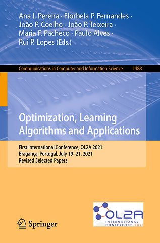 Optimization, Learning Algorithms and Applications