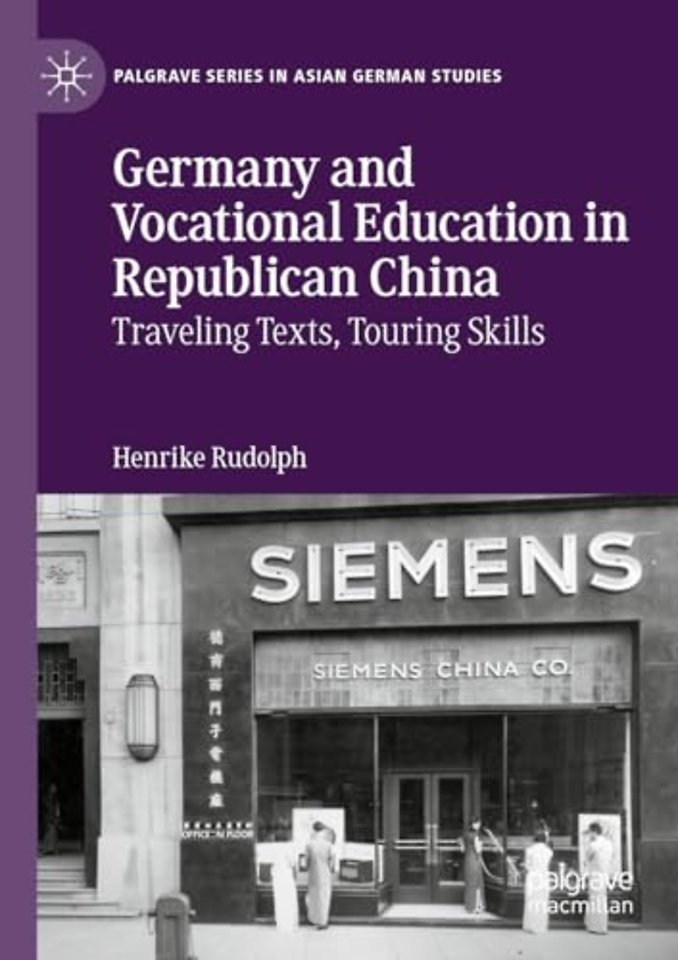 Germany and Vocational Education in Republican China