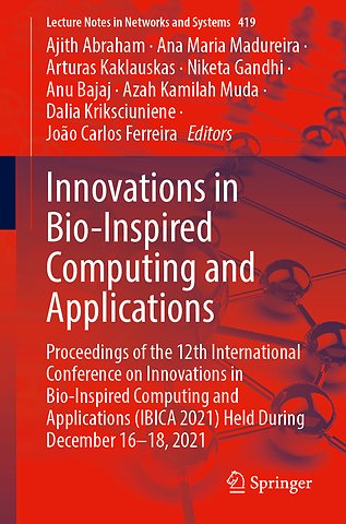 Innovations in Bio-Inspired Computing and Applications