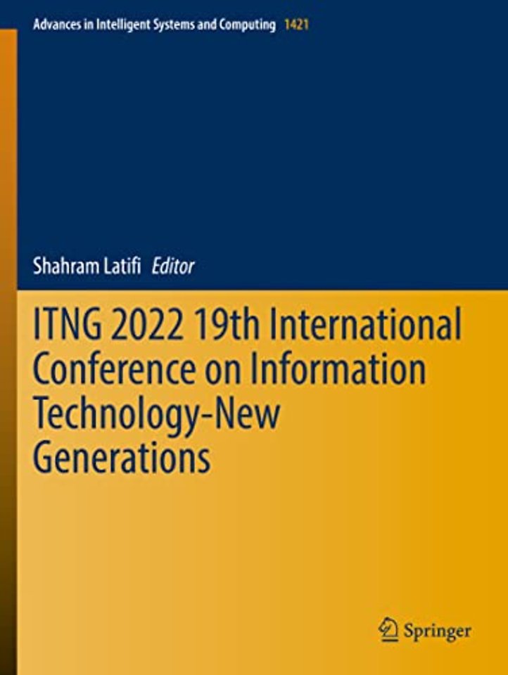 ITNG 2022 19th International Conference on Information Technology-New Generations