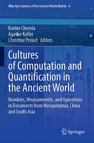 Cultures of Computation and Quantification in the Ancient World