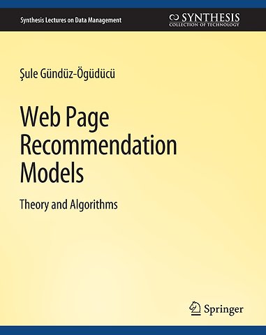 Web Page Recommendation Models