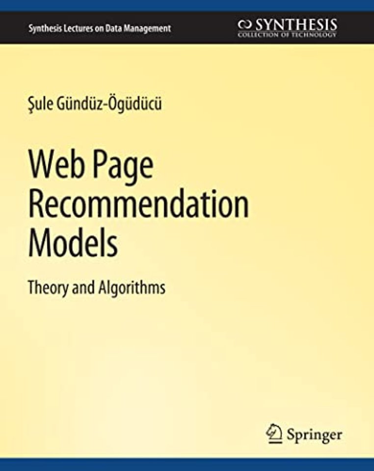 Web Page Recommendation Models