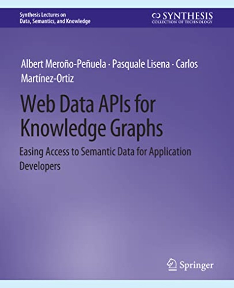 Web Data APIs for Knowledge Graphs