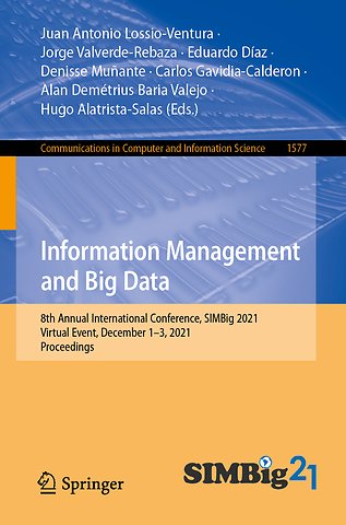 Information Management and Big Data
