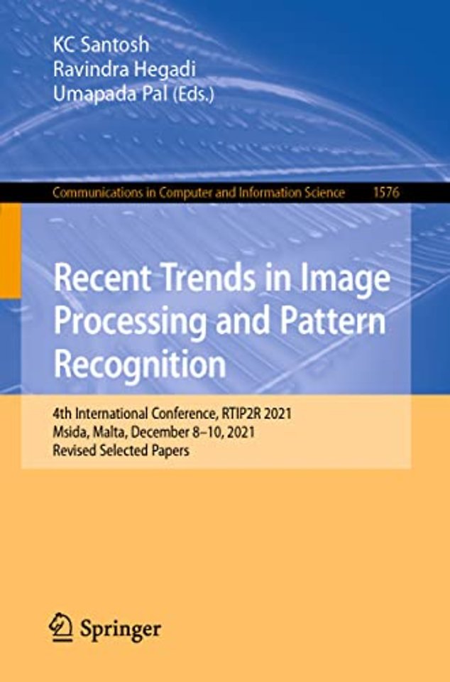 Recent Trends in Image Processing and Pattern Recognition