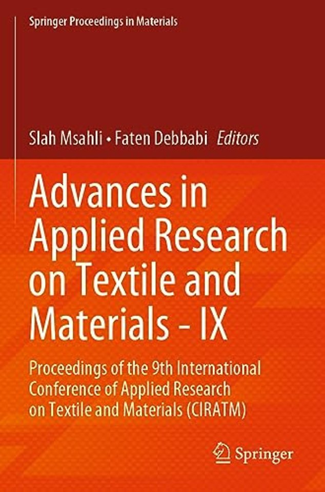 Advances in Applied Research on Textile and Materials - IX