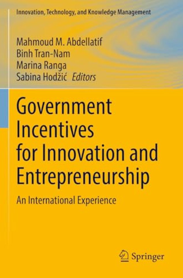 Government Incentives for Innovation and Entrepreneurship
