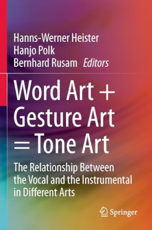 Word Art + Gesture Art = Tone Art