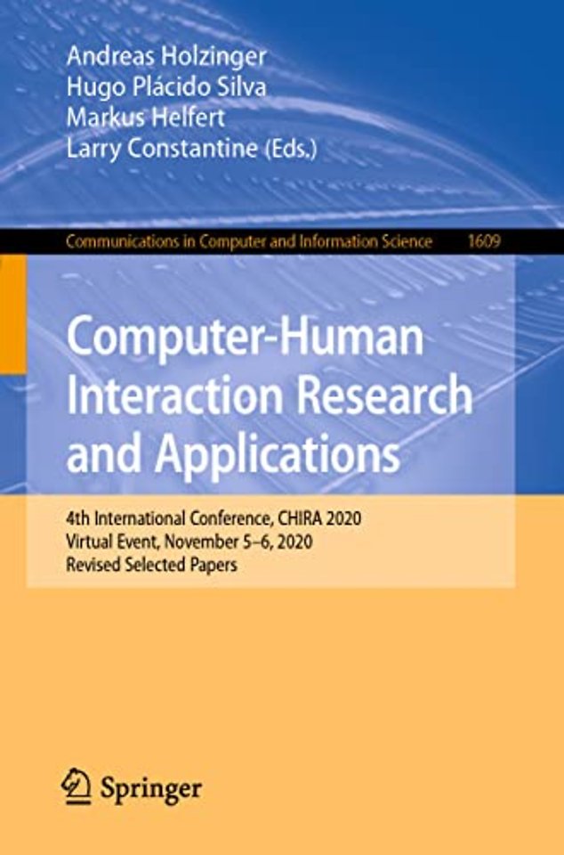 Computer-Human Interaction Research and Applications