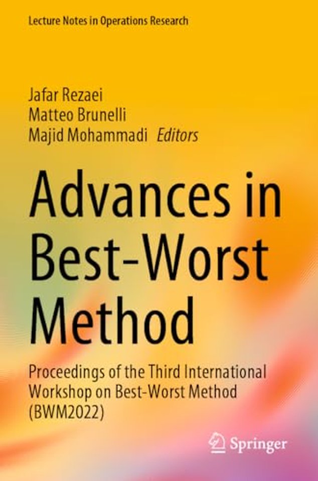 Advances in Best-Worst Method