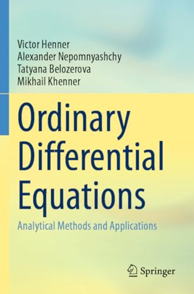 Ordinary Differential Equations
