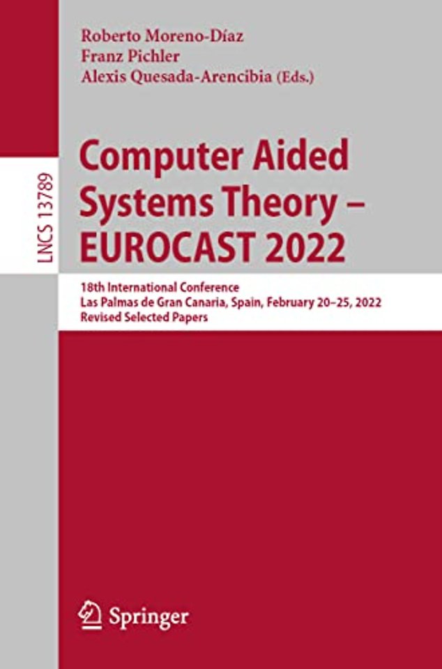Computer Aided Systems Theory – EUROCAST 2022