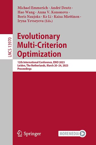 Evolutionary Multi-Criterion Optimization