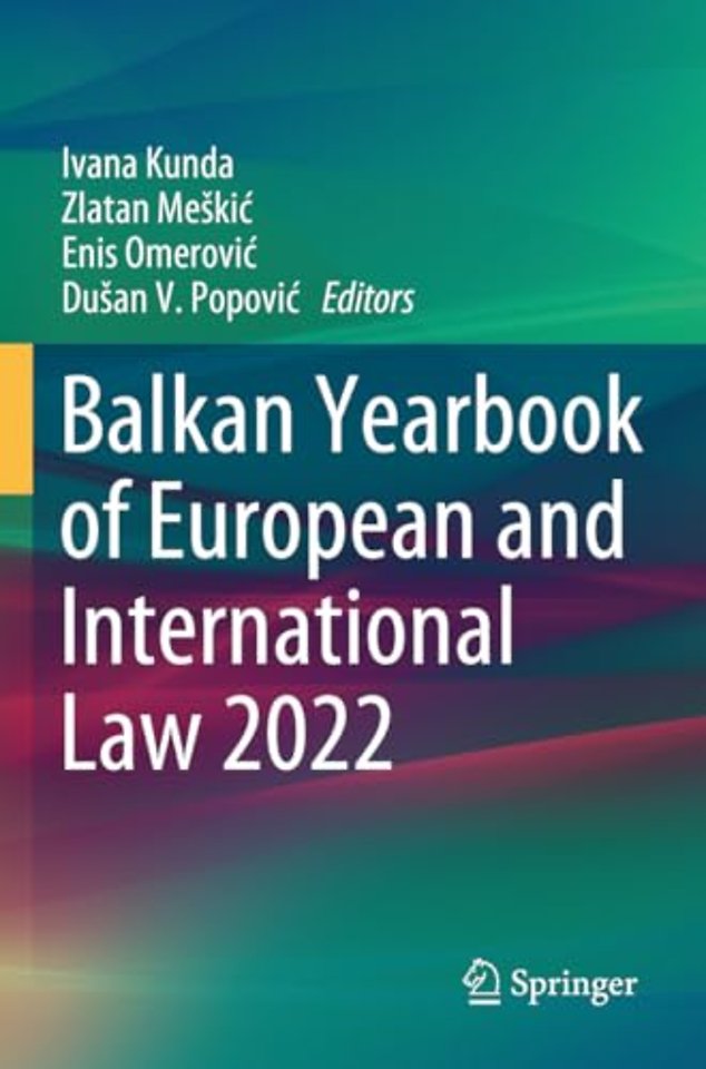 Balkan Yearbook of European and International Law 2022