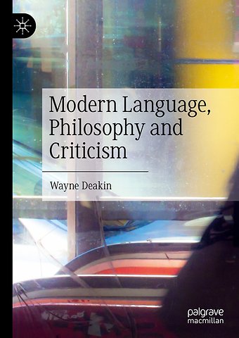 Modern Language, Philosophy and Criticism