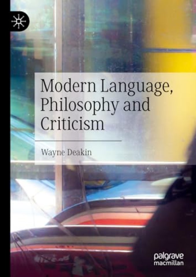 Modern Language, Philosophy and Criticism