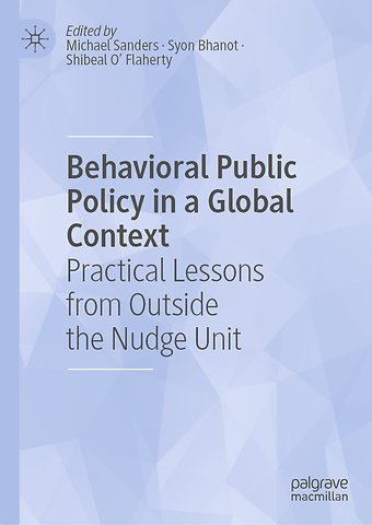 Behavioral Public Policy in a Global Context