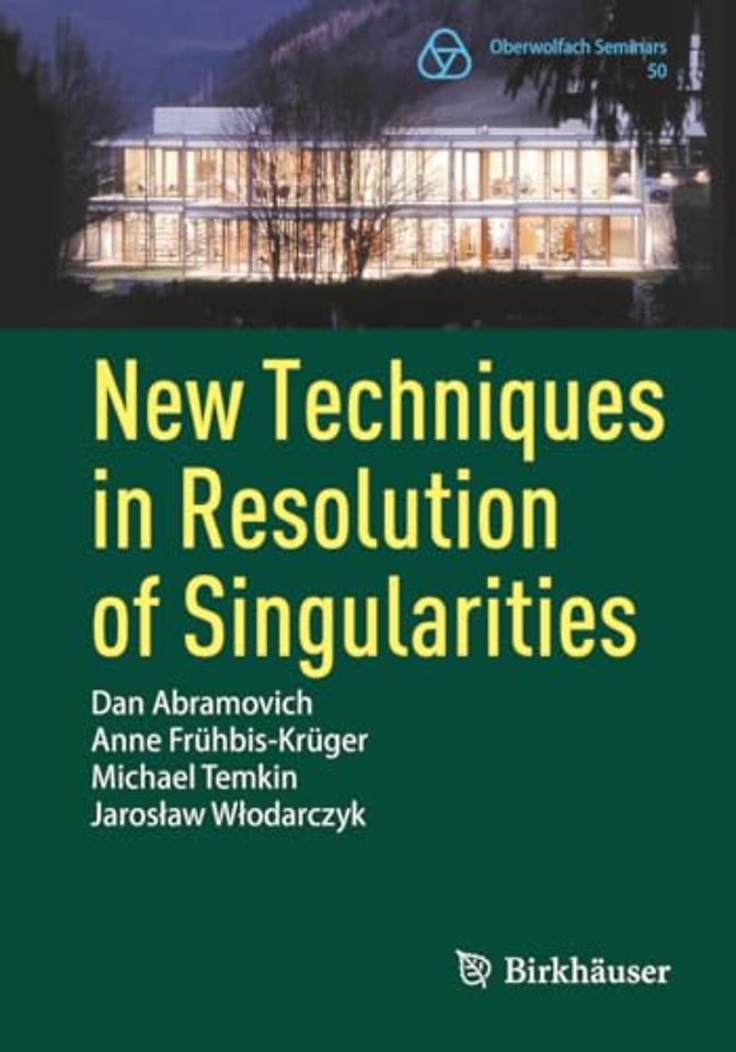 New Techniques in Resolution of Singularities