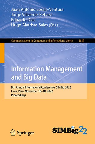 Information Management and Big Data