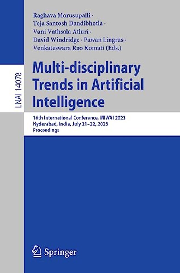 Multi-disciplinary Trends in Artificial Intelligence