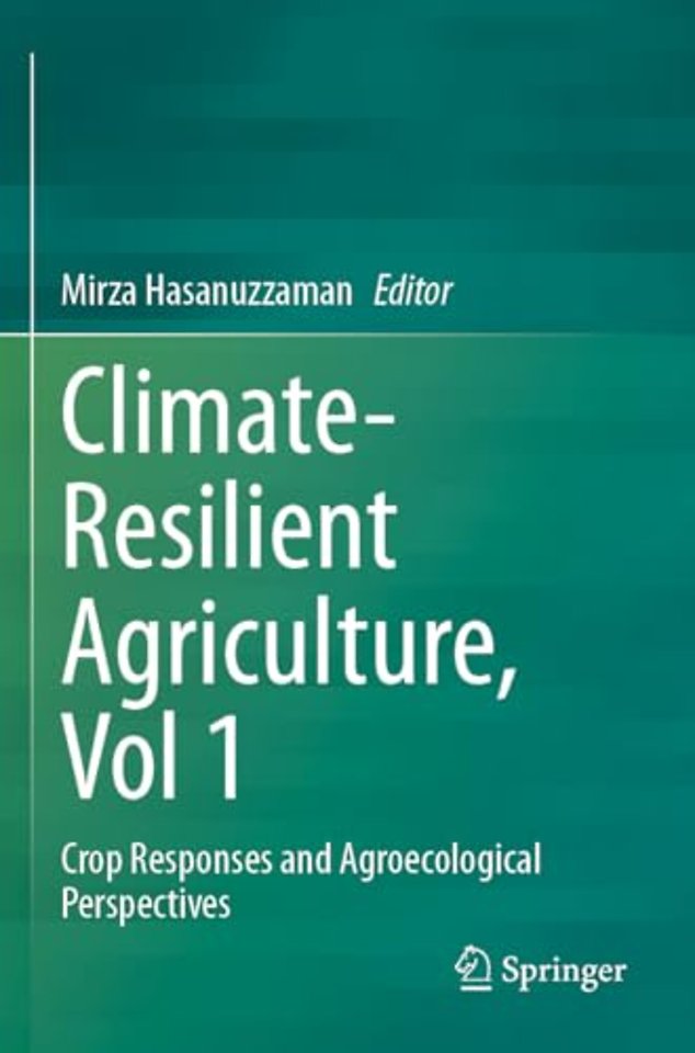 Climate-Resilient Agriculture, Vol 1
