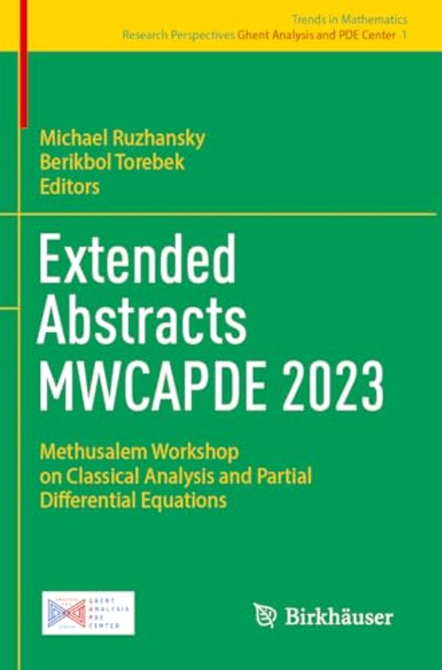 Extended Abstracts MWCAPDE 2023