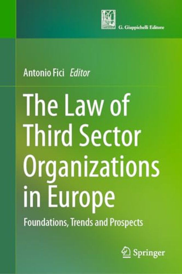 The Law of Third Sector Organizations in Europe