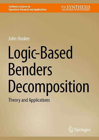 Logic-Based Benders Decomposition