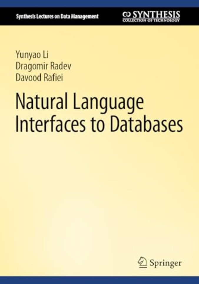 Natural Language Interfaces to Databases
