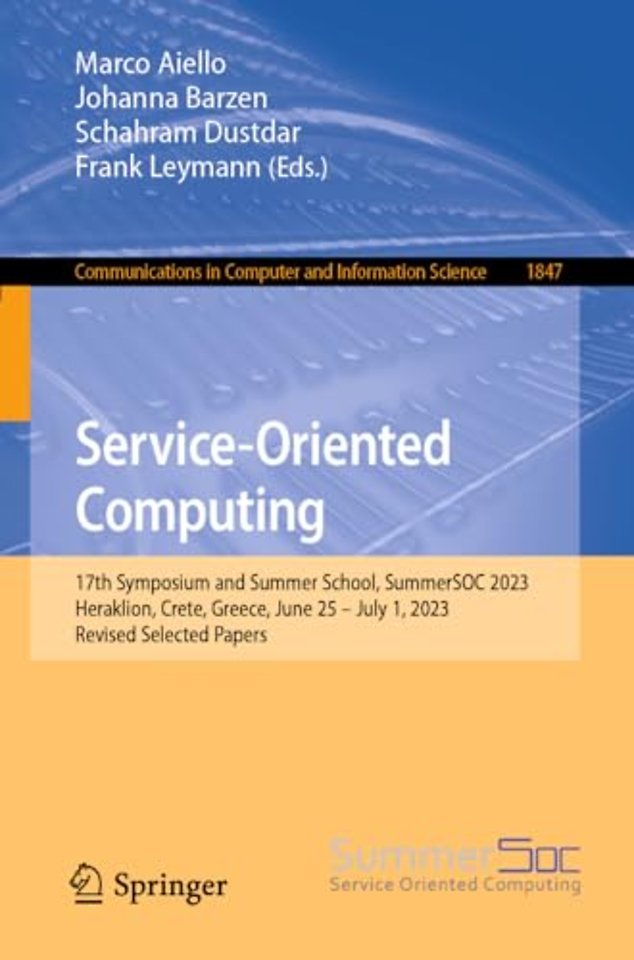 Service-Oriented Computing