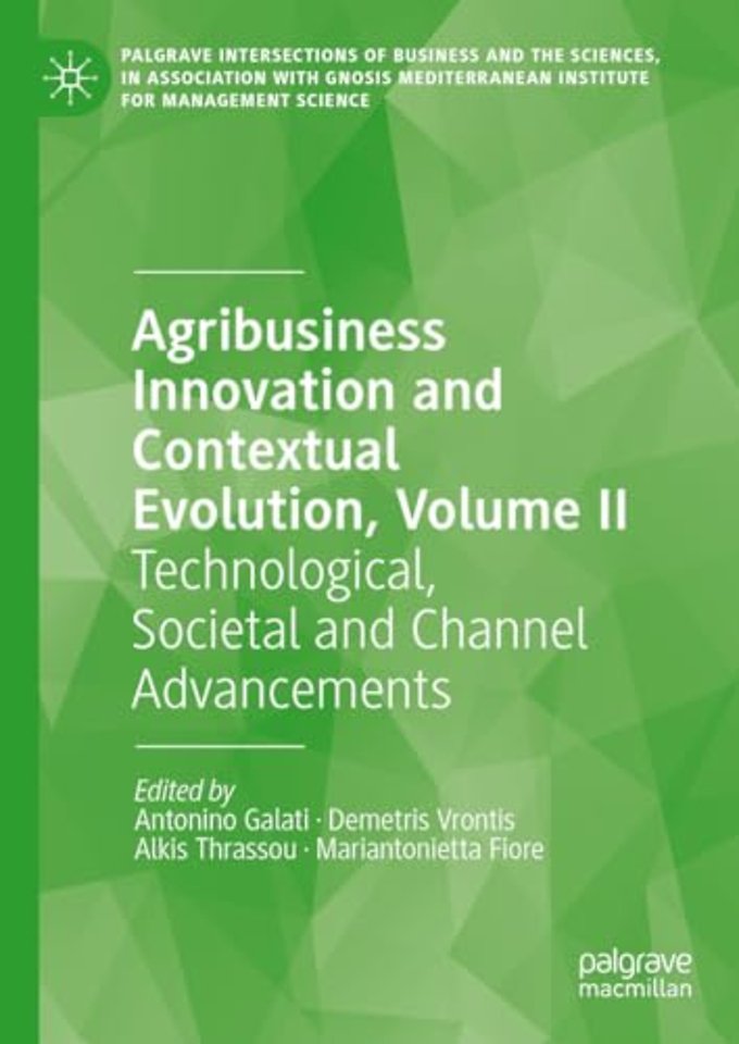 Agribusiness Innovation and Contextual Evolution, Volume II