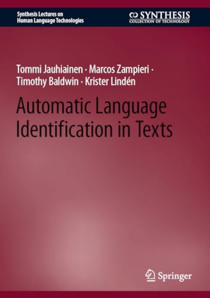 Automatic Language Identification in Texts
