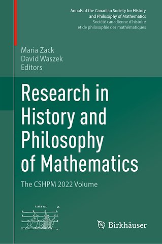Research in History and Philosophy of Mathematics