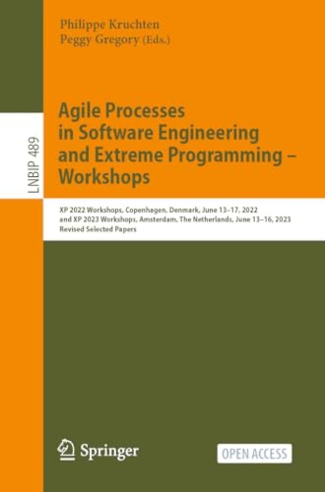 Agile Processes in Software Engineering and Extreme Programming – Workshops
