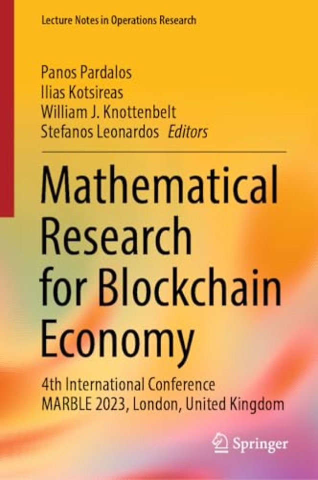 Mathematical Research for Blockchain Economy